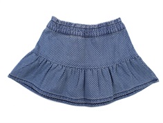 Name It skirt medium blue denim prikker